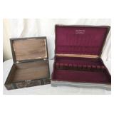 Painted flatware box & more