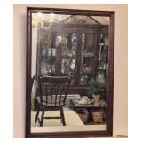 Large heavy mirror approximately 2'5'x3'5'