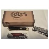 Colt knife NRA knife and folding knife