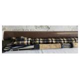 Vintage style fenwicick fishing rods in case