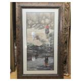 Framed print of a cowboy