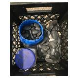 Crate full of rocks