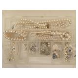 Estate lot of costume jewelry