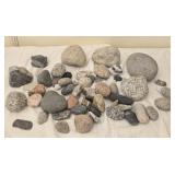 Collection of Misc Natural Rocks and Stones