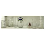 Estate lot of Misc glasses and vases