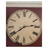 Rustic wall clock