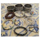 Estate lot of bracelets