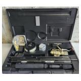 fishing rod and reel set w hard carrying case