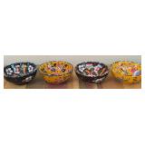 Small hand made ceramic bowls from Turkey AS IS