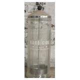 Vintage Glass Barbicide Container