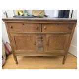 1900s Possible Mission Oak Side Board Buffet