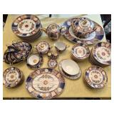24K gold leaf fine China approx. 80 pieces