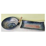 Handmade ceramic dish set