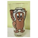 vintage 1970s Pepsi collector drinking glass