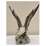 Angeline handpainted porcelain eagle