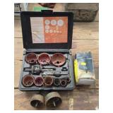 Estate Lot of Deep Hole Saw Drill Bits