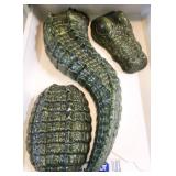 Vintage Holland multi-piece ceramic alligator