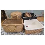 Estate lot of baskets