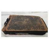 Antique photo album full of OLD PICTURES
