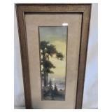 Framed wall art