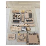 Estate Lot of Misc Ink Stamps