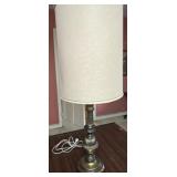 Hollow brass lamp