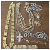Estate lot of costume necklaces