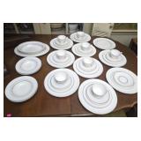 Approx 49pc Royal Doulton partial set of dishes