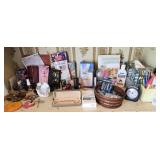 Shelf Lot of Misc Household Items