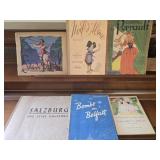 Lot of vintage foreign books