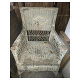 Vintage Wicker Chair AS IS CONDITION
