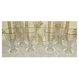Set of 7 Anchor Hocking Berwick Or Boopie Glasses