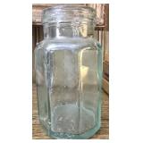 Old glass jar
