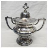 Vintage Silver plated sugar bowl