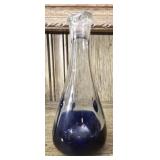 Blown glass vase