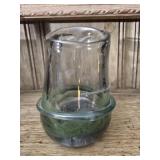 Blown glass vase