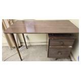 Mid Century Modern desk as is UPSTAIRS