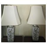 Pair of Vase style lamps tested and working