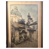 Framed art signed by artist