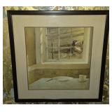 Large Framed Window Print