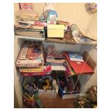 Lot of Vintage Kids Puzzles Games Toys Etc