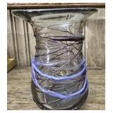 Blown glass vase