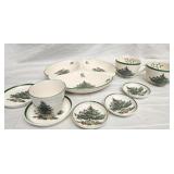 Spode Christmas Tree Serving Dishes