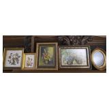 Lot of floral home decor