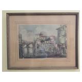 Vintage Framed print