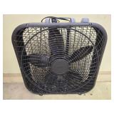 Black Plastic box fan