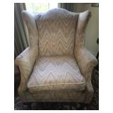 Wing back arm chair needs to be recovered