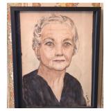 Watercolor Painting of Beautiful Woman