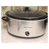 Hamilton Beach Stainless Crock Pot Cooker