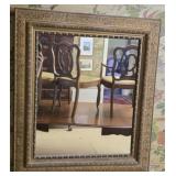 Floral Wood Carved Framed Decorative Mirror